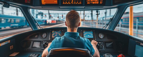 Lokführer arbeitet im Schichtdienst